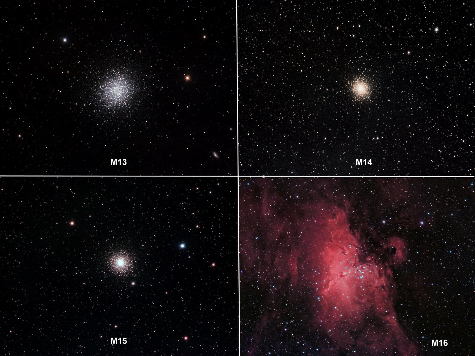 Messiers 13-16